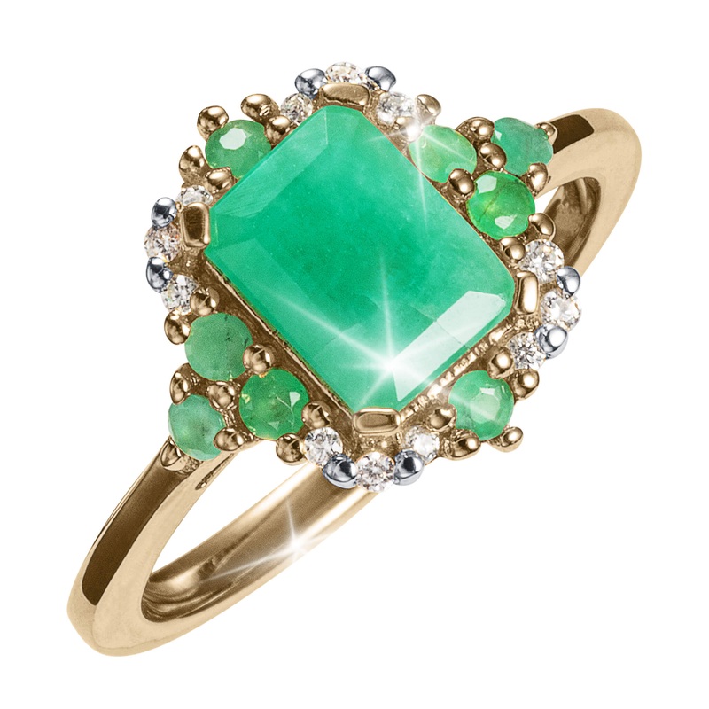 Emerald Oasis Ladies Ring 5