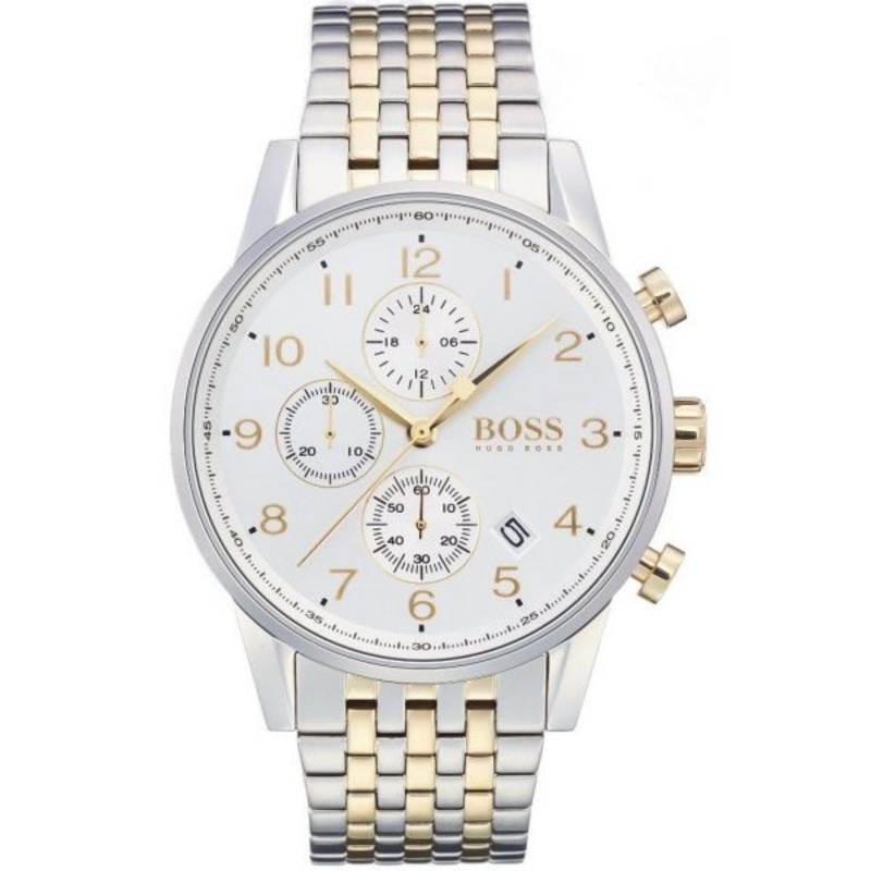Hugo Boss Classic Navigator Analog Grey Dial Men's Watch-1513499