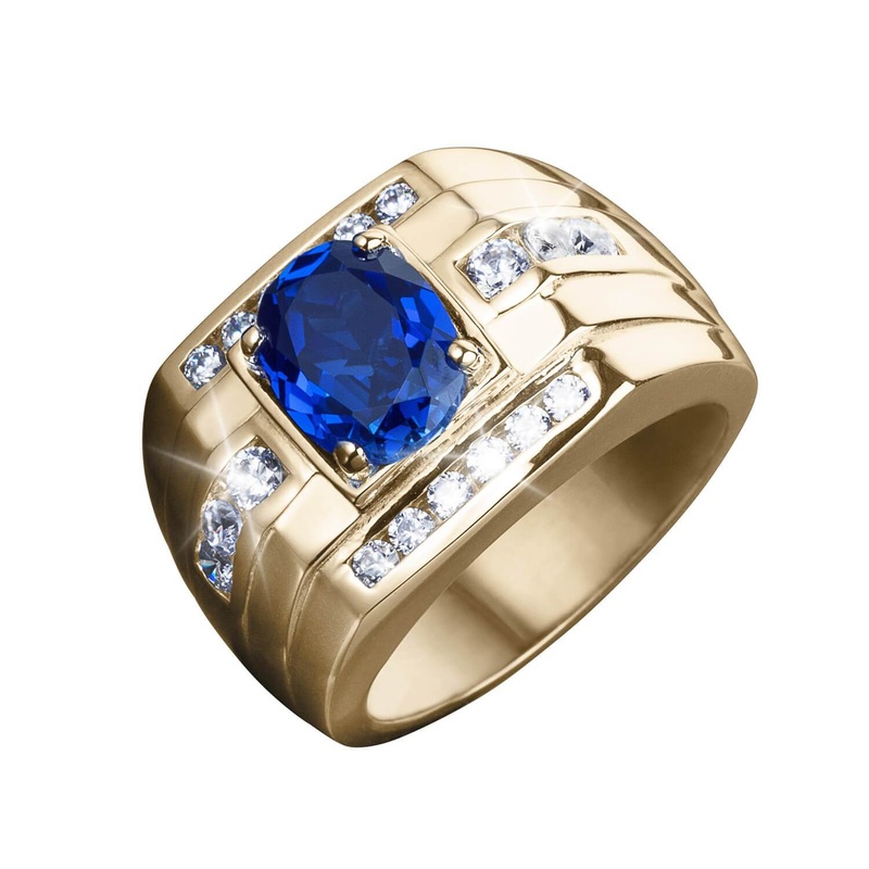 Quest Gold Men's Ring 14