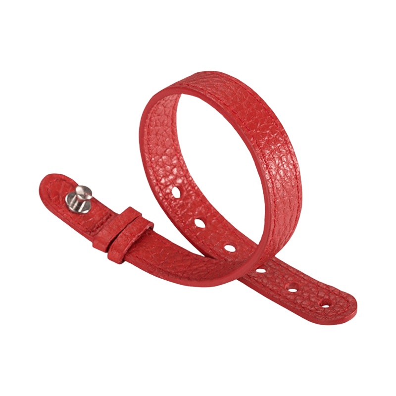 Red Leather Strap - For Steel Icon - Model 10-CRST