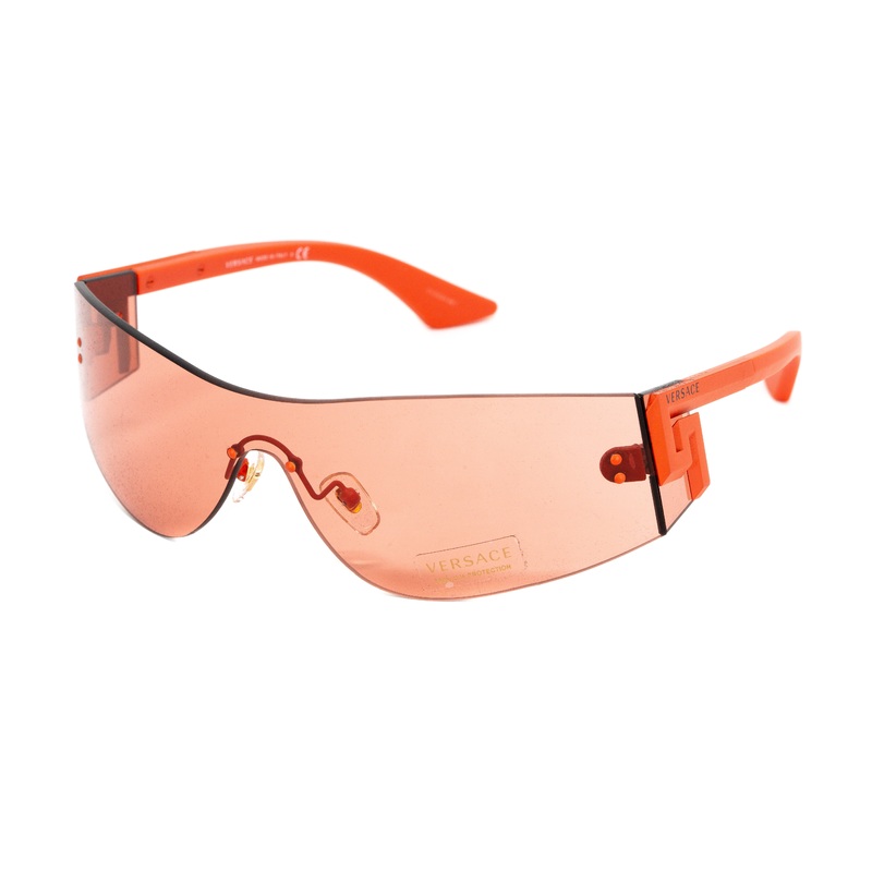 Versace Women's Sunglasses Rimless Shield Red VE2241 147884