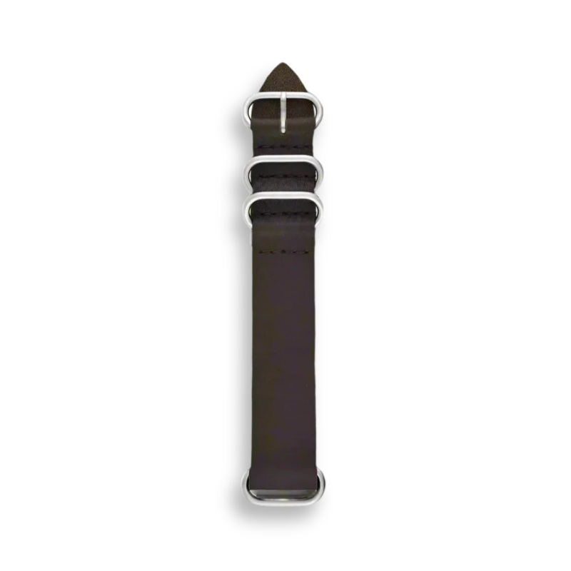 Fossil Dark Brown LiteHide Leather Strap 22mm S221522