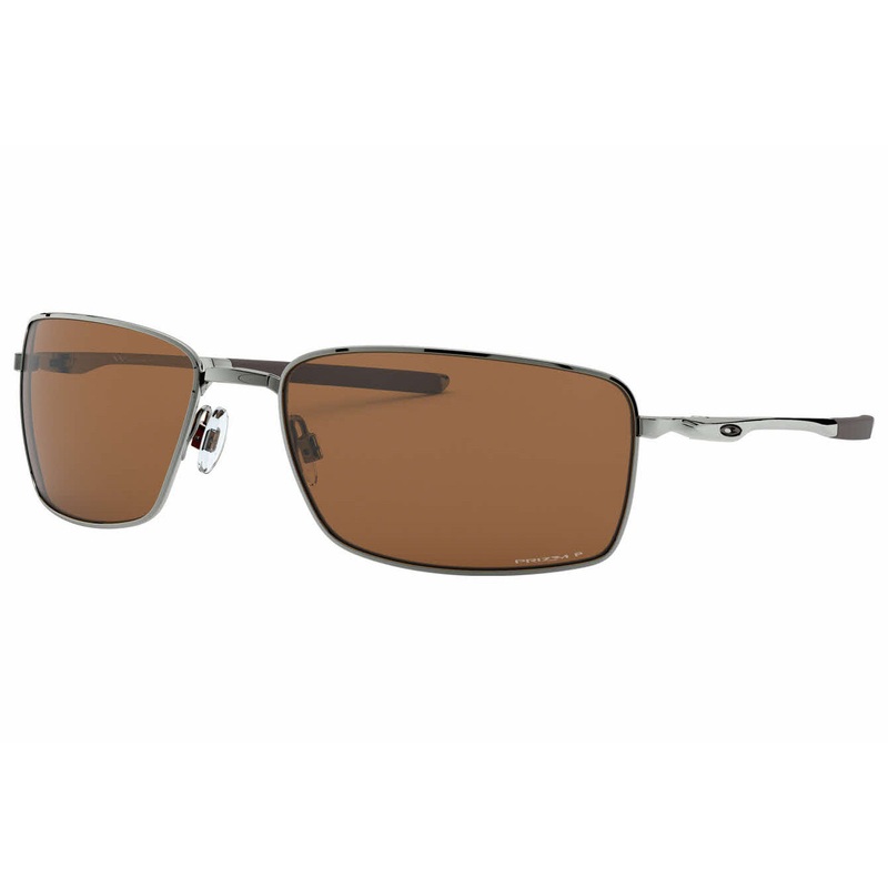 Oakley  0OO4075 407514 60 (OAK2) Men's Tungsten Square Wire  Sunglasses