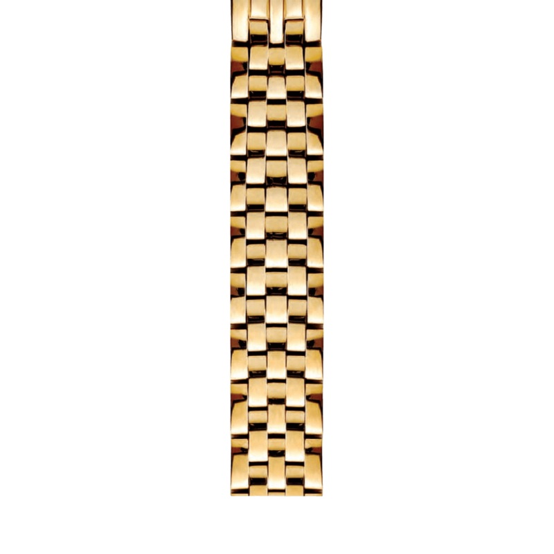 5 Link Yellow Gold Plated Bracelet - Model 44-SS5GP