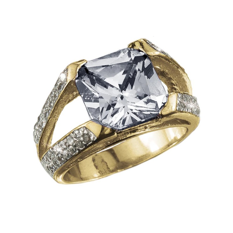 Radiant White Ring 5