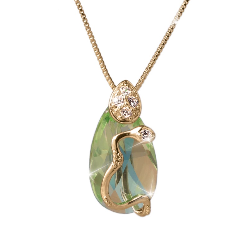 Seafoam Serpent Pendant