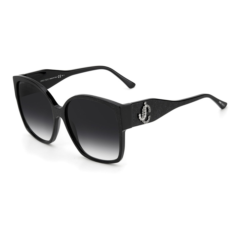 Jimmy Choo NOEMI/S DXF 619O(JC36) Women's Glt Black