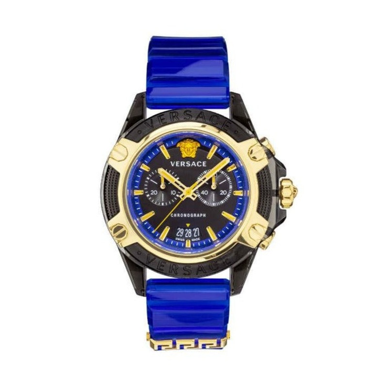 Versace Icon Active Watch Silicone Strap Men's Watch VEV700521
