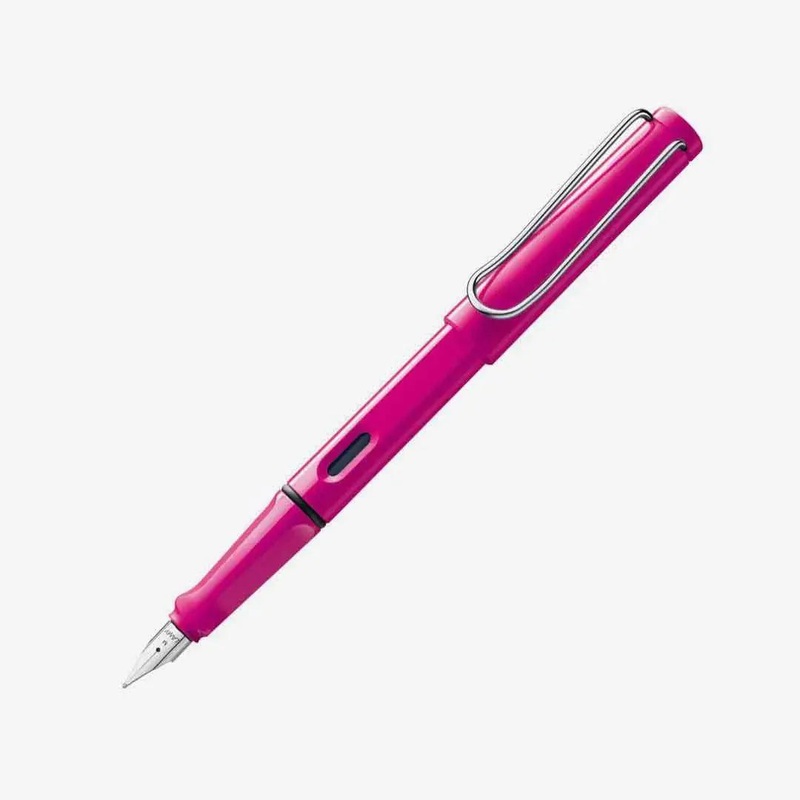 LAMY Safari Fountain Pen pink EF Pink plastic