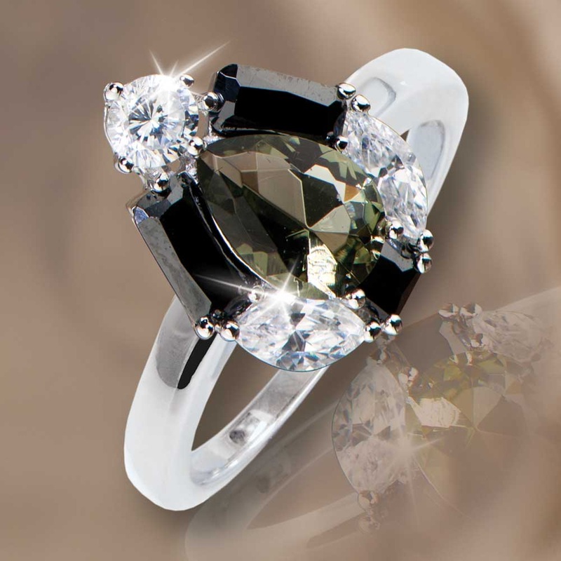 Smokey Pear Ring 9