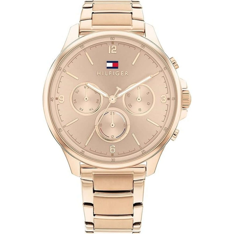 Tommy Hilfiger 1782453 Multi Dial Quarz Women Watch 38 rose gold Stainless Steel