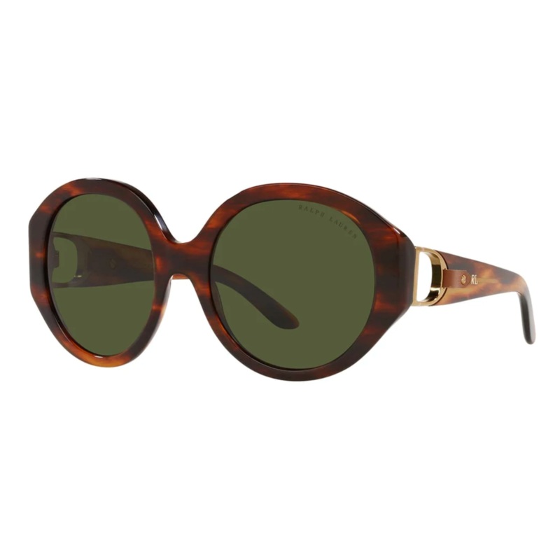 Ralph Lauren Women's Sunglasses Oversized Round Tortoise RL8188 Q500771