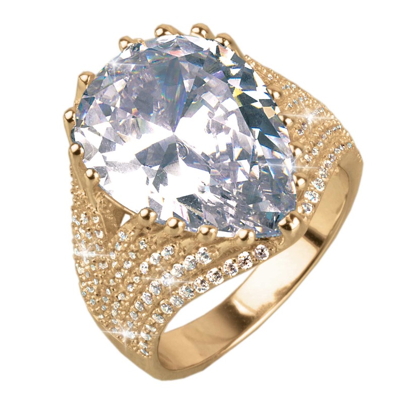 Pearshape Aria Ring 5