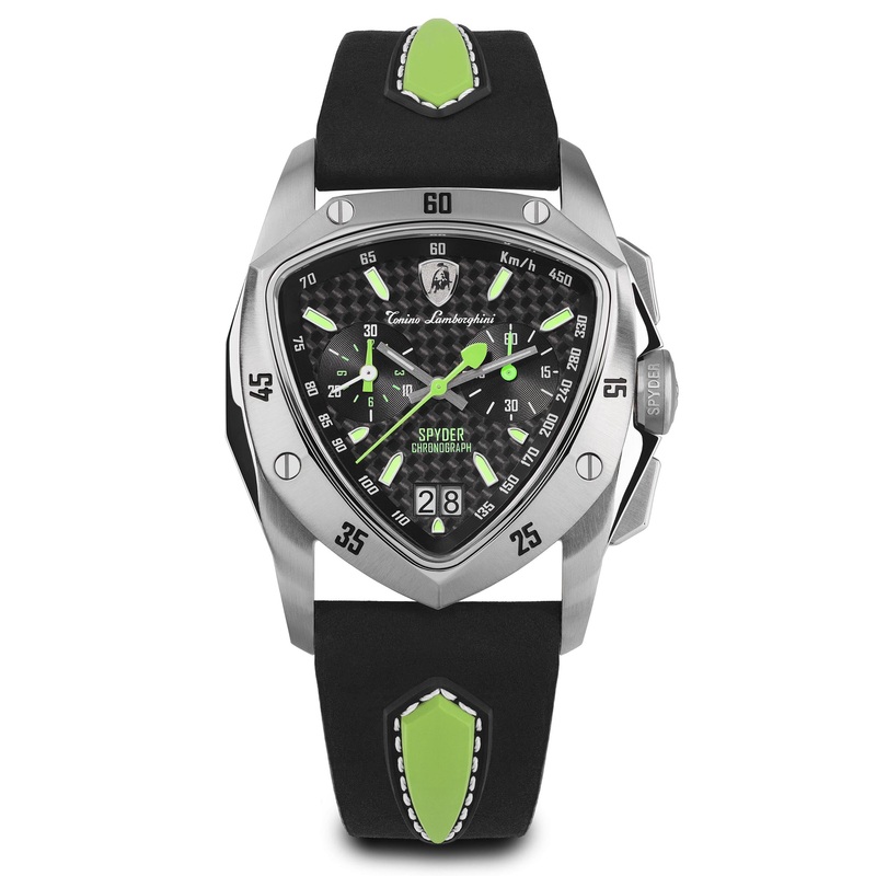 Tonino Lamborghini TLF-A13-3 New Spyder Men's Black Chronograph Watch