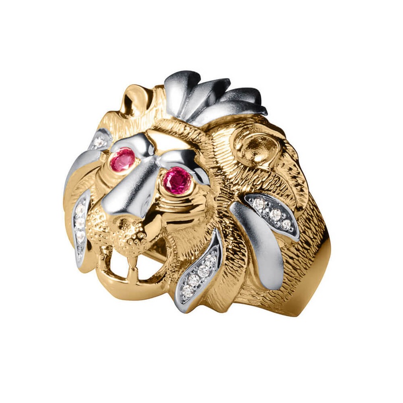 King Of The Jungle Men's Ring 9