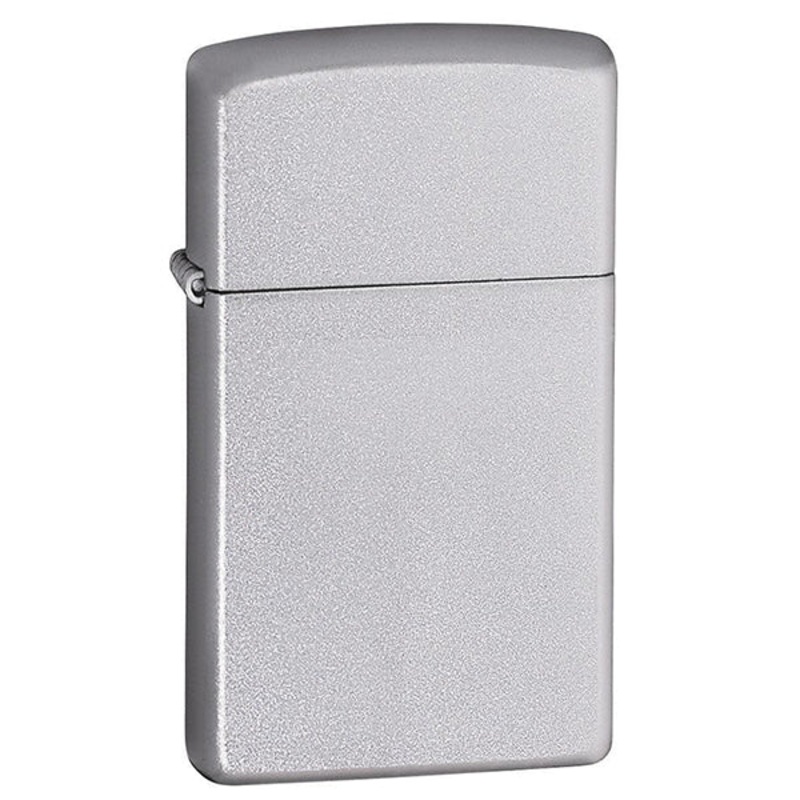 Zippo Slim Satin Chrome Lighter