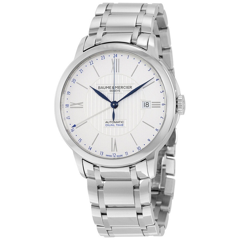 Baume et Mercier Classima Core Dual Time Automatic Men's Watch M0A10273