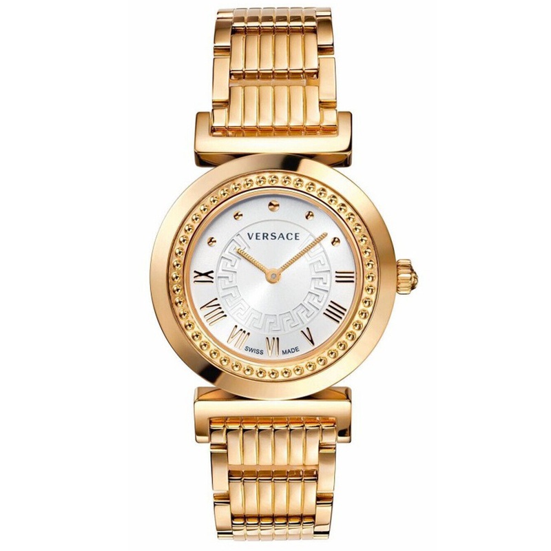 Versace Ladies Watch Vanity Gold Bracelet P5Q80D001S080