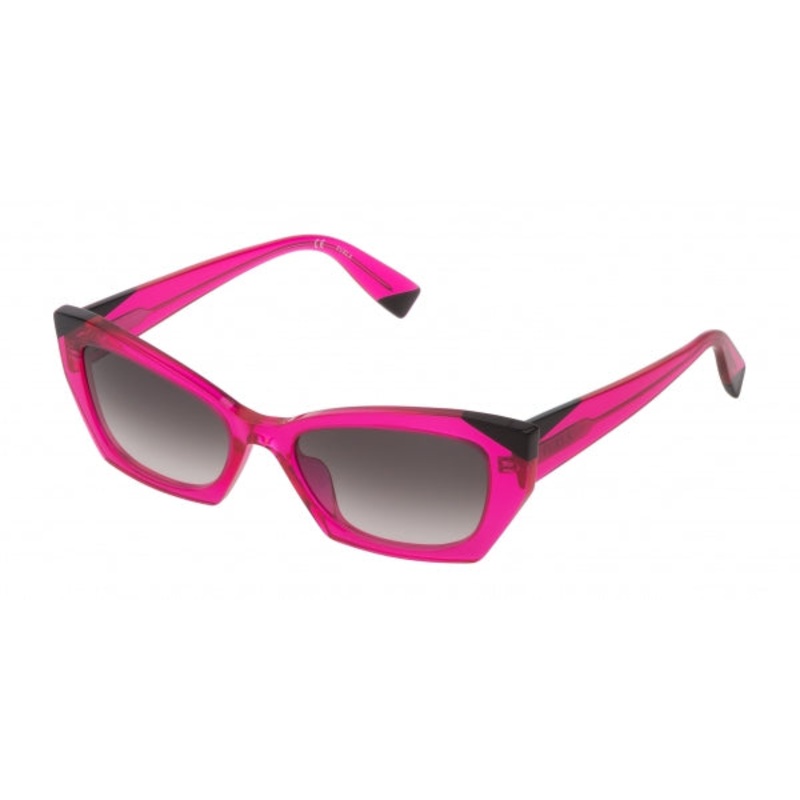 Furla Women's Sunglasses Cat Eye Pink SFU334V 0ATE