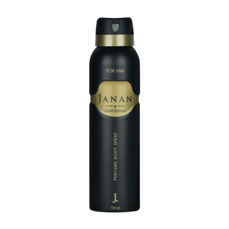 Junaid Jamshed Janan Gold Pour Homme Perfume Body Spray - 150ml