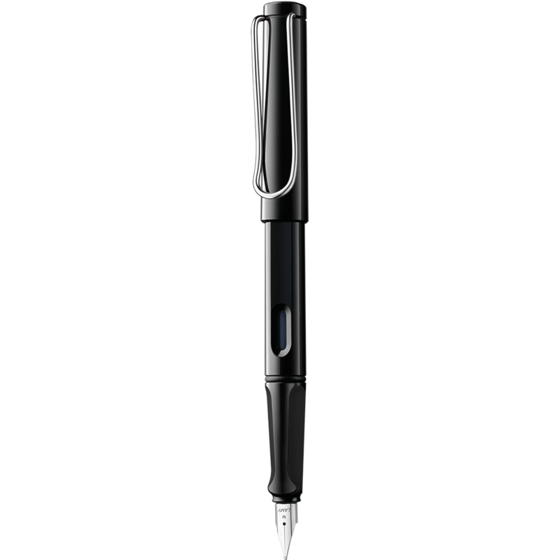 Lamy Safari Fountain Pen Black black,brown plastic F