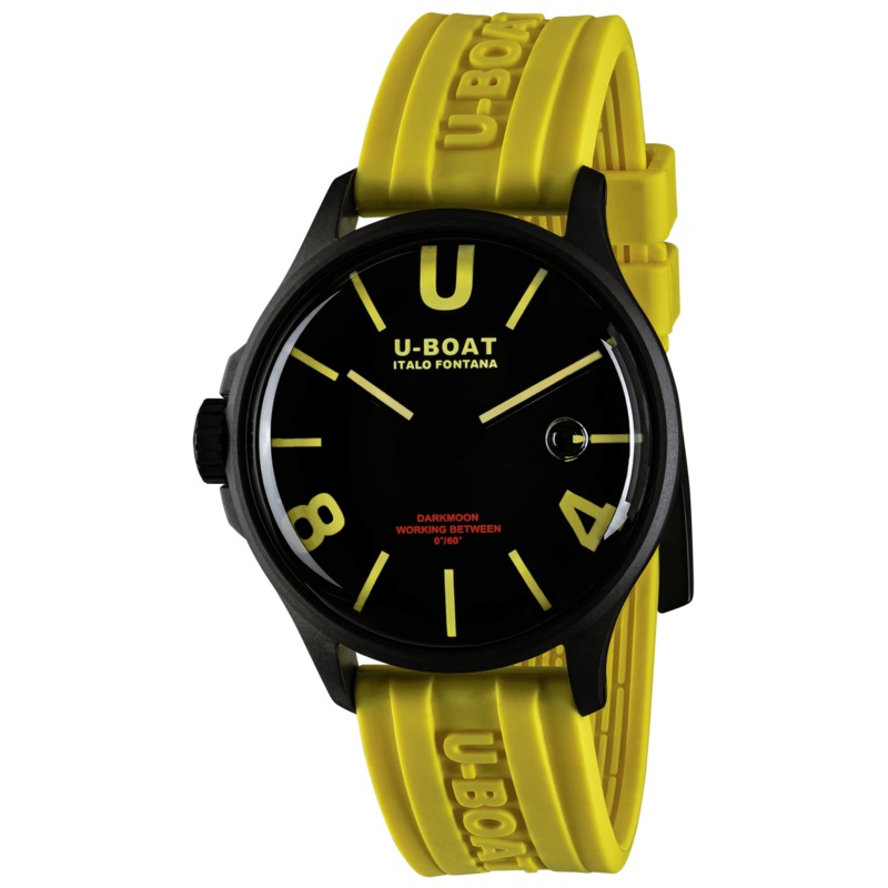 U-Boat Capsoil Darkmoon Men's Yellow Watch 9522
